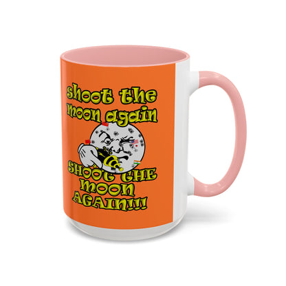 shoot the moon again - Accent Mug (crusta)