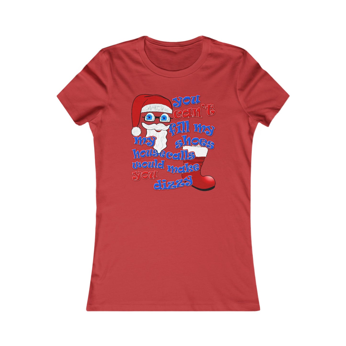 santa's shoes - Women's Favorite Tee