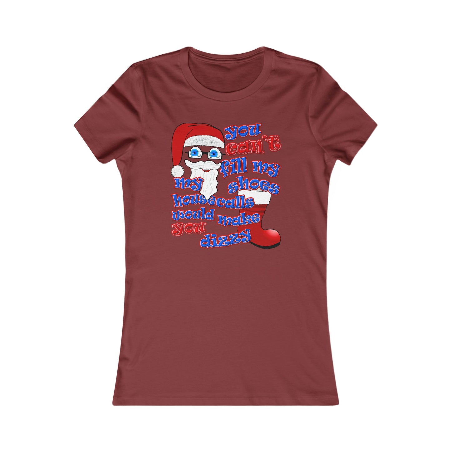 santa's shoes - Women's Favorite Tee