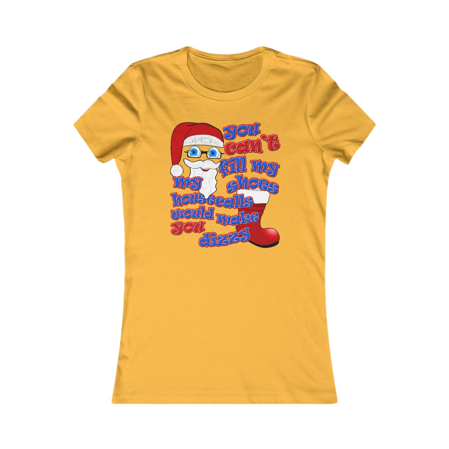 santa's shoes - Women's Favorite Tee