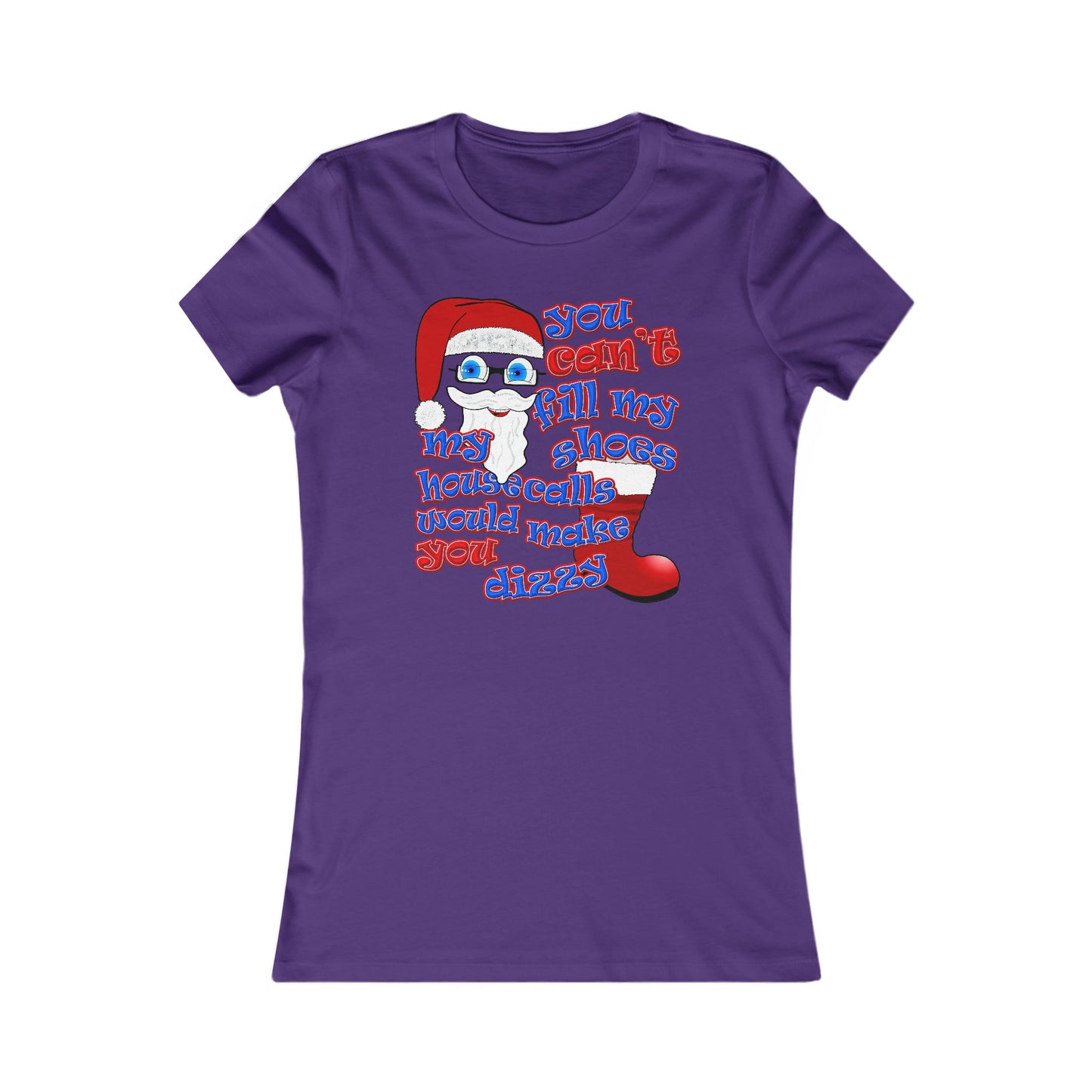 santa's shoes - Women's Favorite Tee