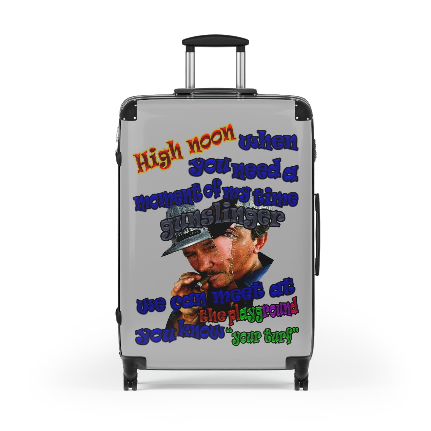 high noon - Suitcase (light grey)