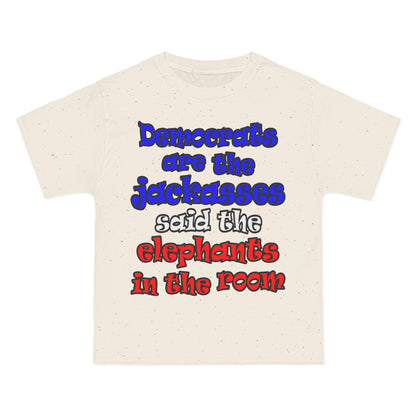 donkeys and elephants - Beefy-T®  Short-Sleeve T-Shirt