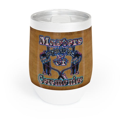 em cee squared - Chill Wine Tumbler (brown papyrus)