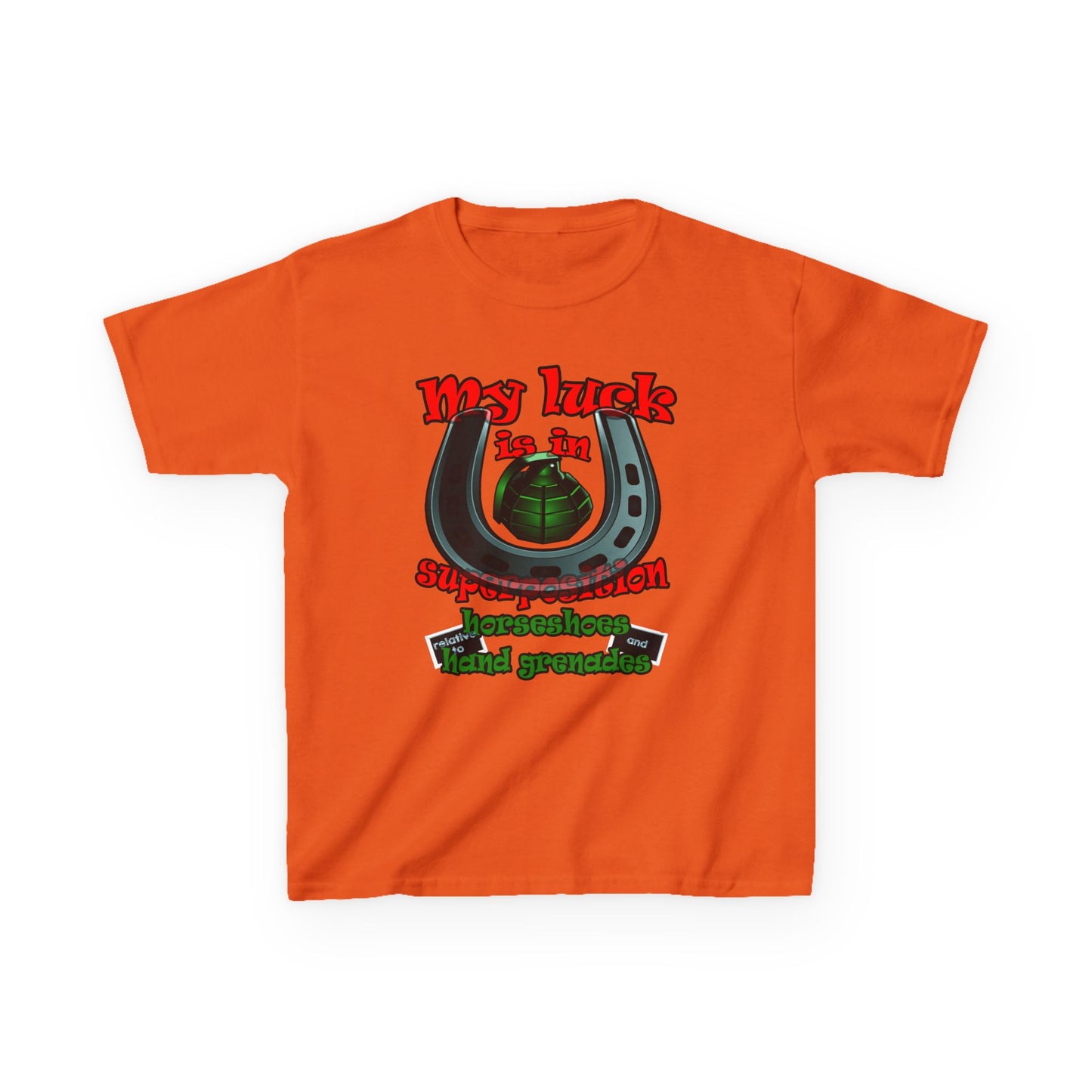 my luck - Kids Heavy Cotton™ Tee