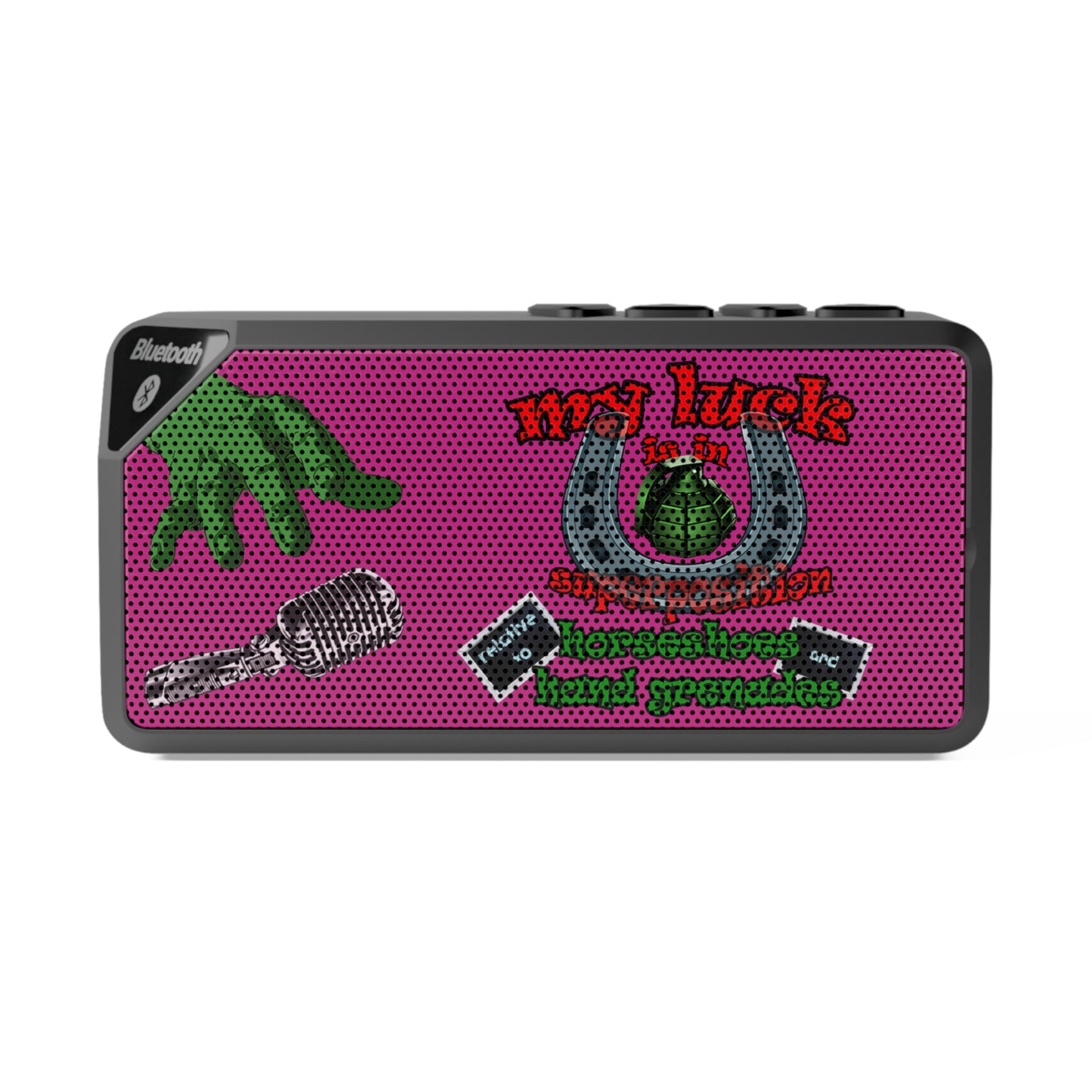 my luck - Jabba Bluetooth Speaker (pink)