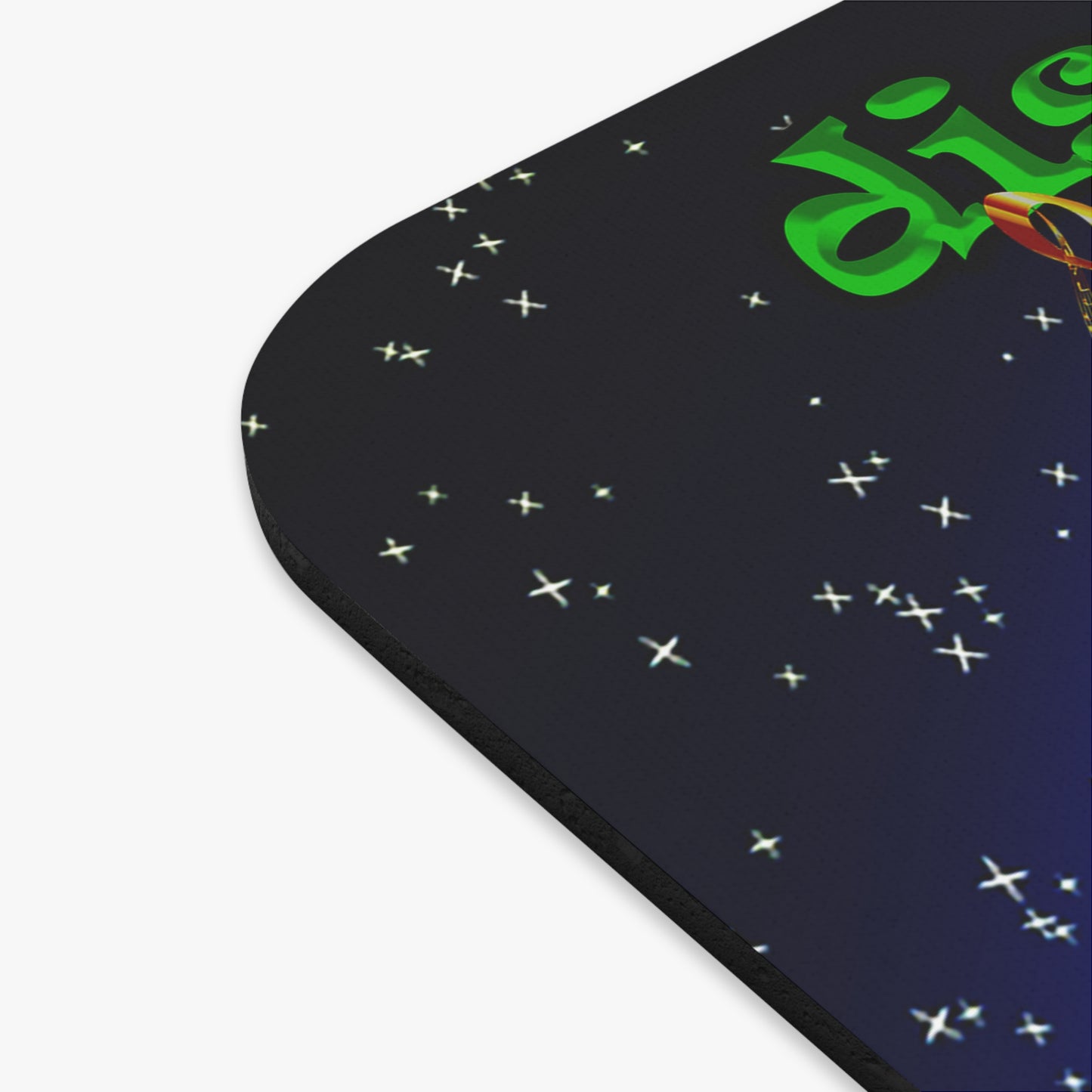 disc jockey - Mouse Pad (Rectangle) ('snoops' background)