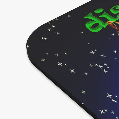disc jockey - Mouse Pad (Rectangle) ('snoops' background)