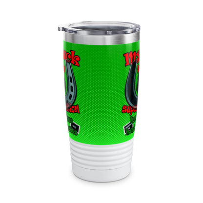 my luck - Ringneck Tumbler, 20oz (logo green)