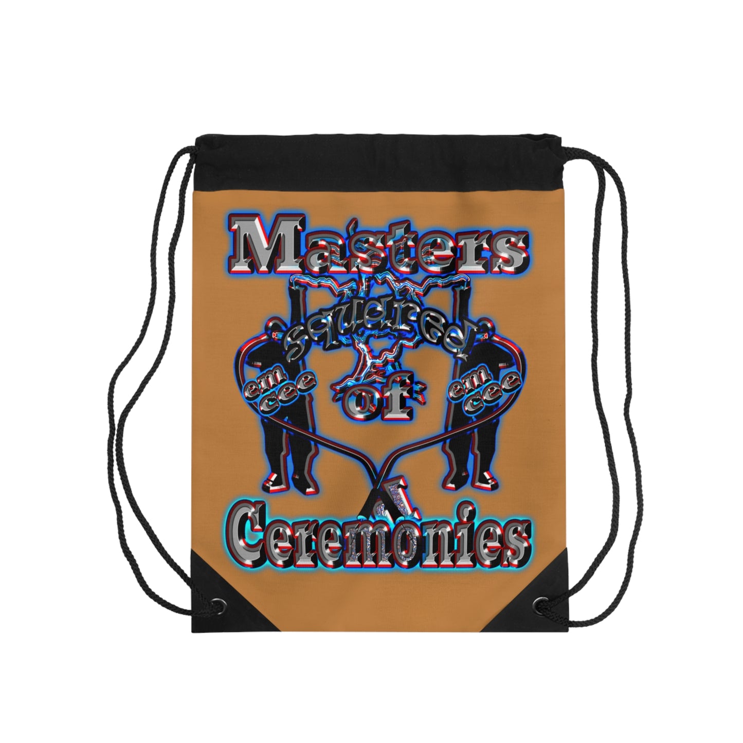 em cee squared - Drawstring Bag (light brown)