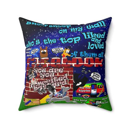 snoops - Spun Polyester Square Pillow