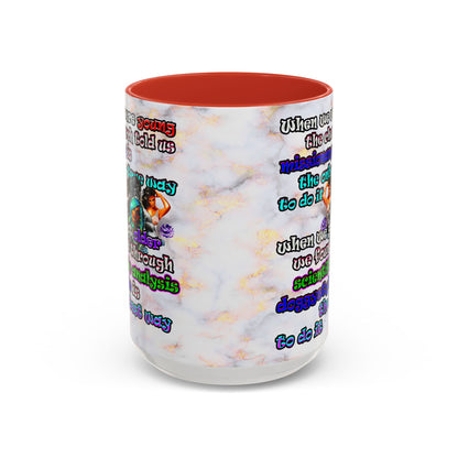 doggystyle - Accent Mug (white marble)
