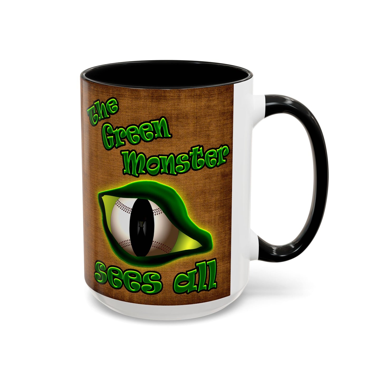 green monster - Accent Mug (brown papyrus)