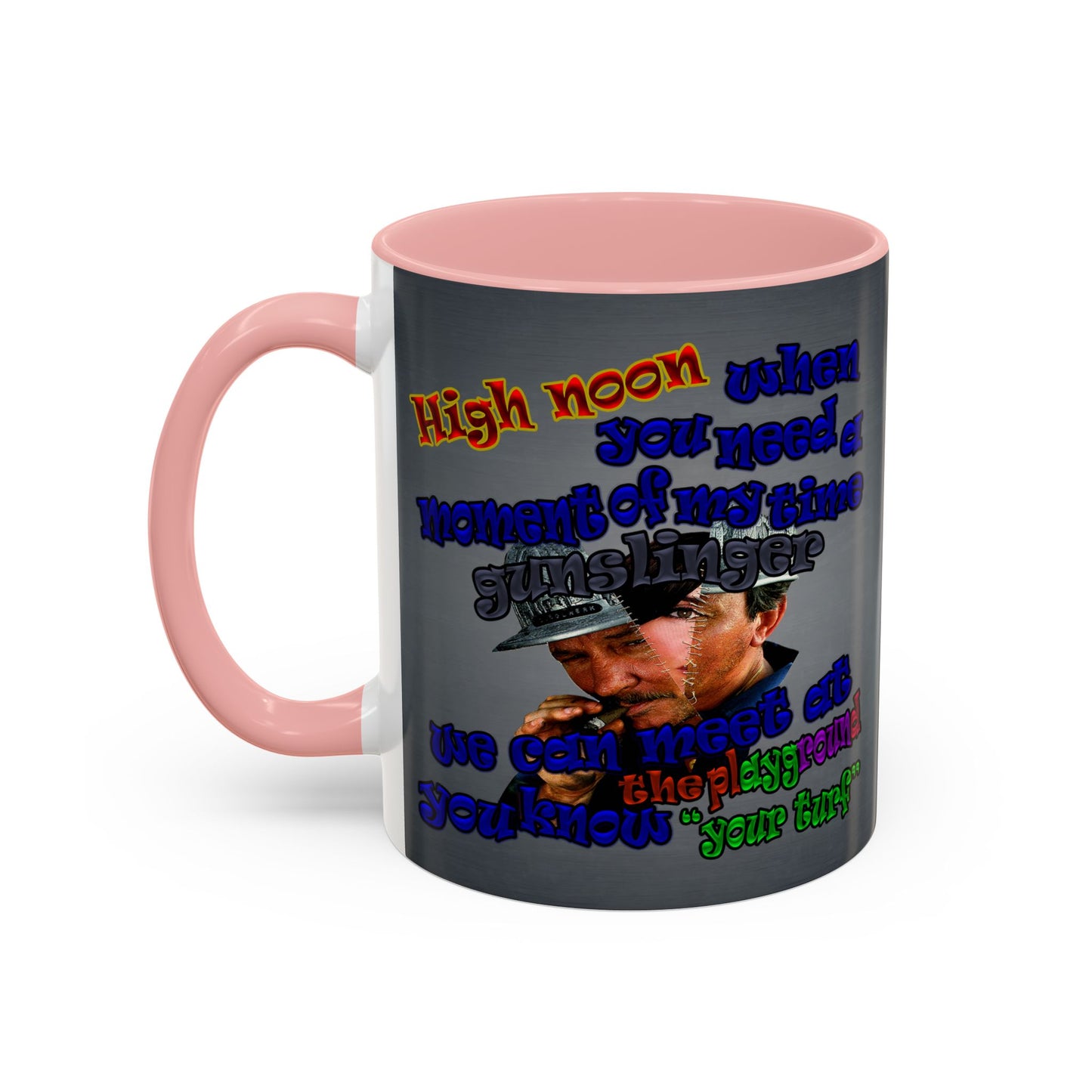 high noon - Accent Mug (grey-light grey)