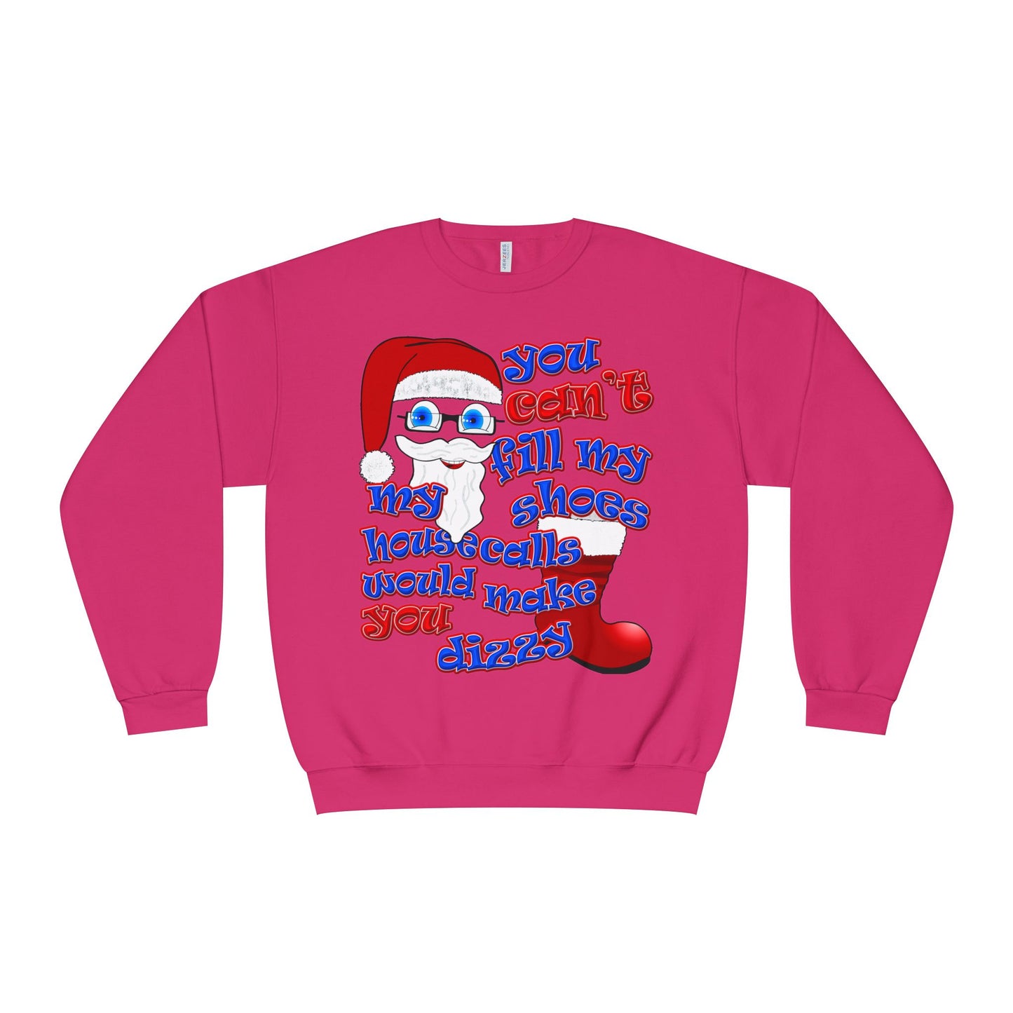 santa's shoes - Unisex NuBlend® Crewneck Sweatshirt