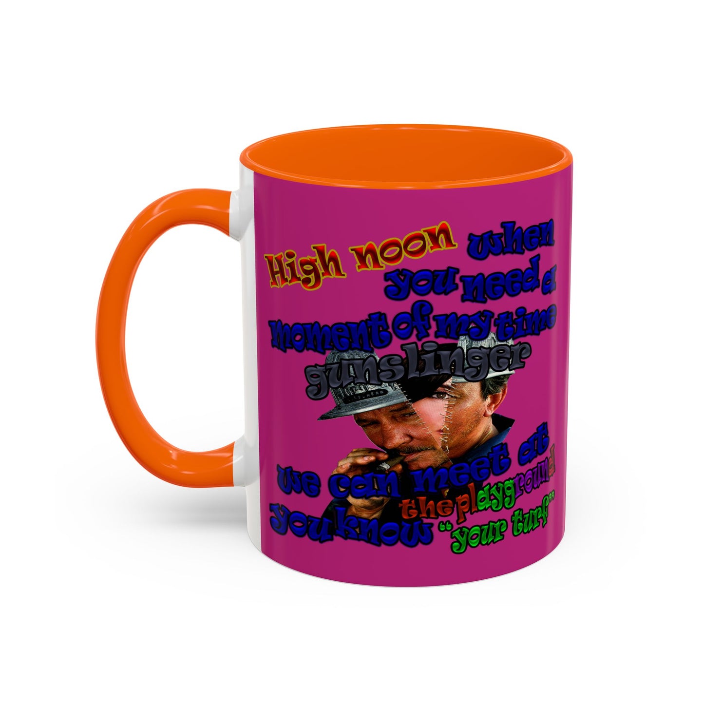 high noon - Accent Mug (pink)
