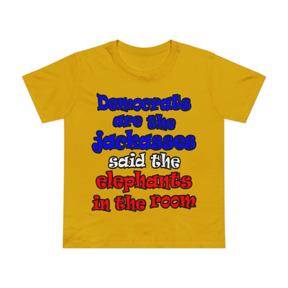 donkeys and elephants - Women’s Maple Tee