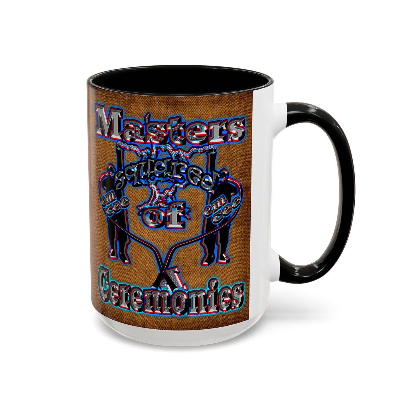 em cee squared - Accent Mug (brown papyrus)