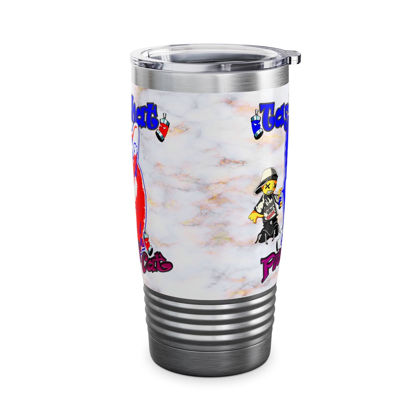 tag that - Ringneck Tumbler, 20oz (white marble)