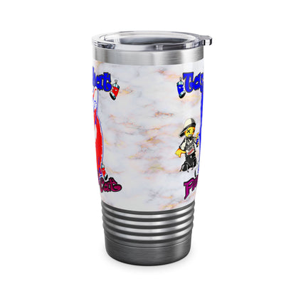 tag that - Ringneck Tumbler, 20oz (white marble)