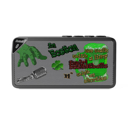 celtics logo - Jabba Bluetooth Speaker (grey)