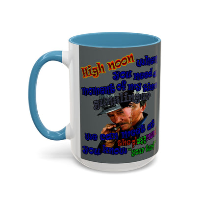 high noon - Accent Mug (dark grey)