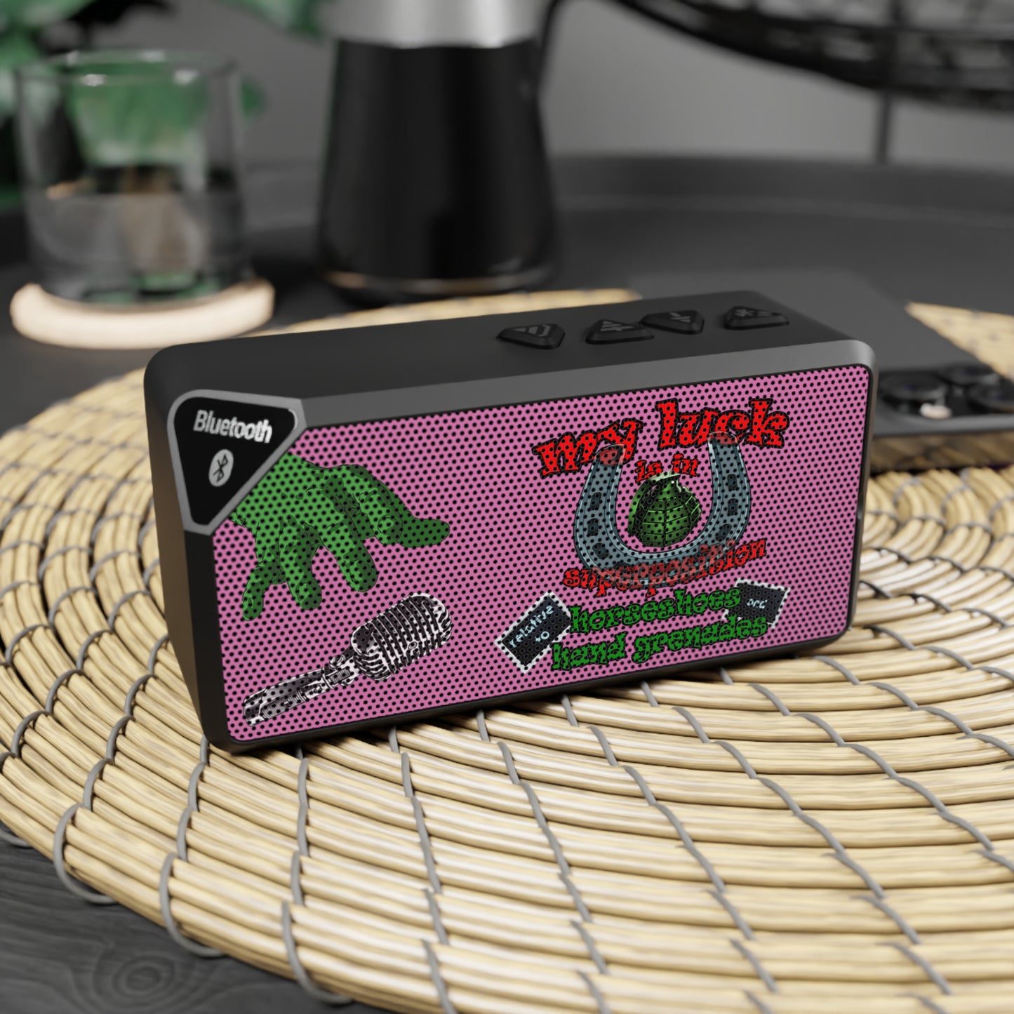 my luck - Jabba Bluetooth Speaker (light pink)