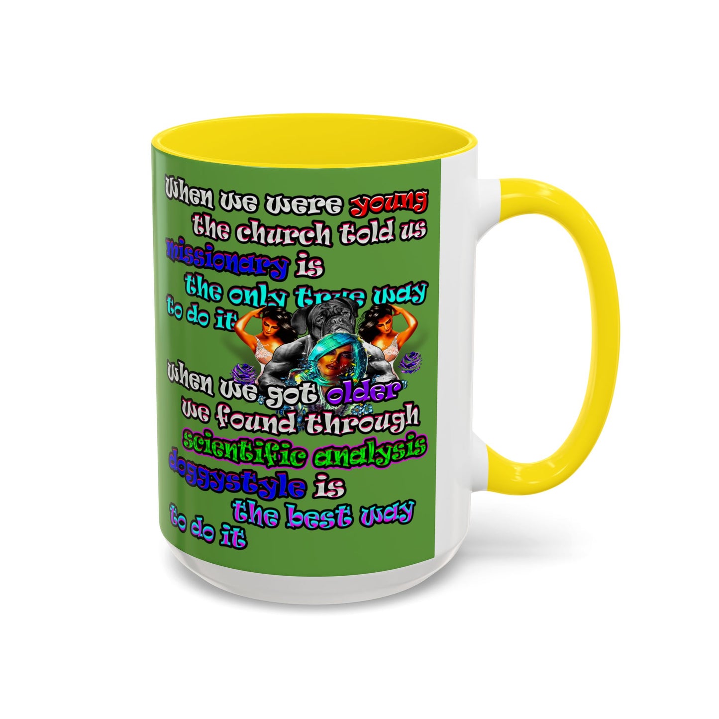 doggystyle - Accent Mug (green)