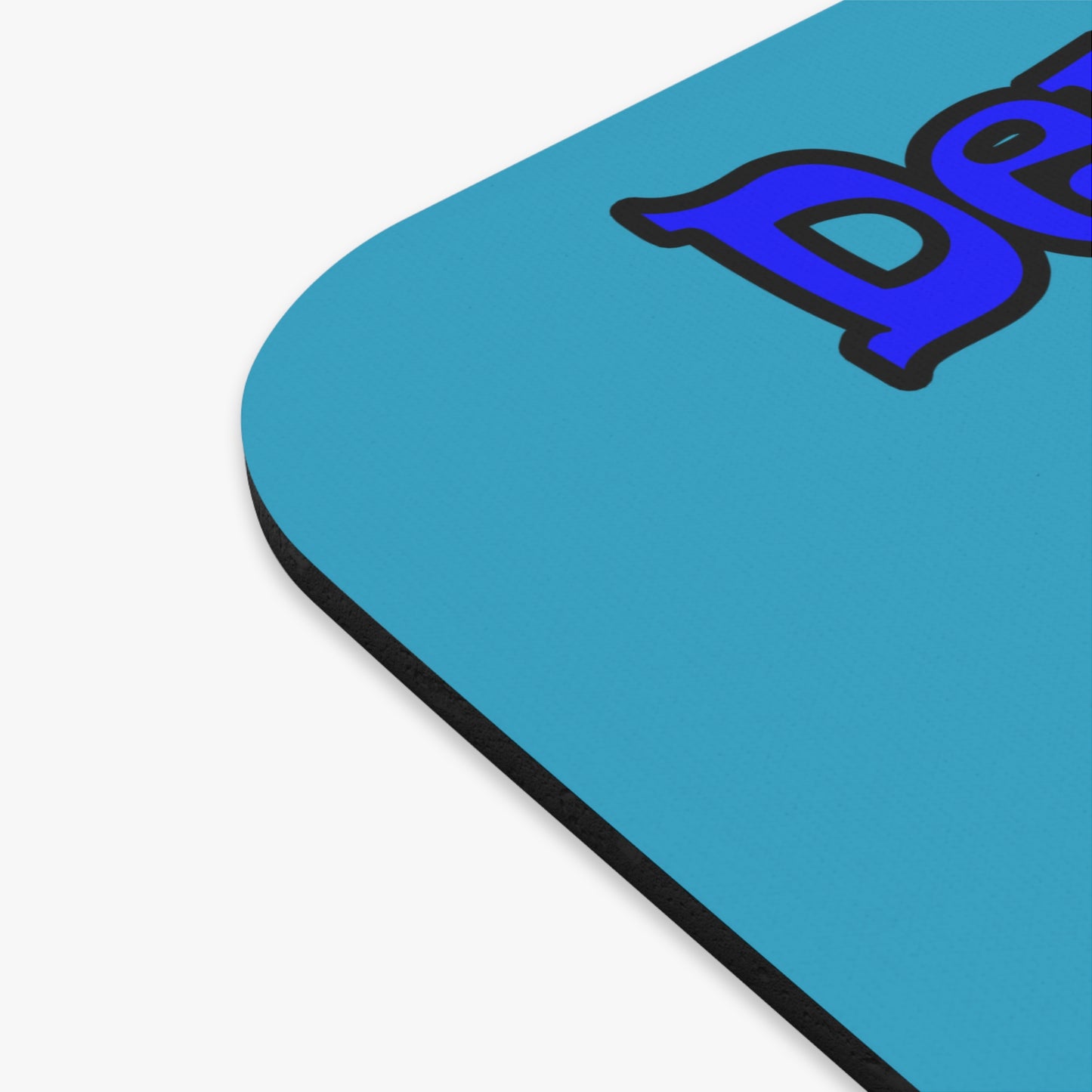 donkeys and elephants - Mouse Pad (Rectangle) (turquoise)