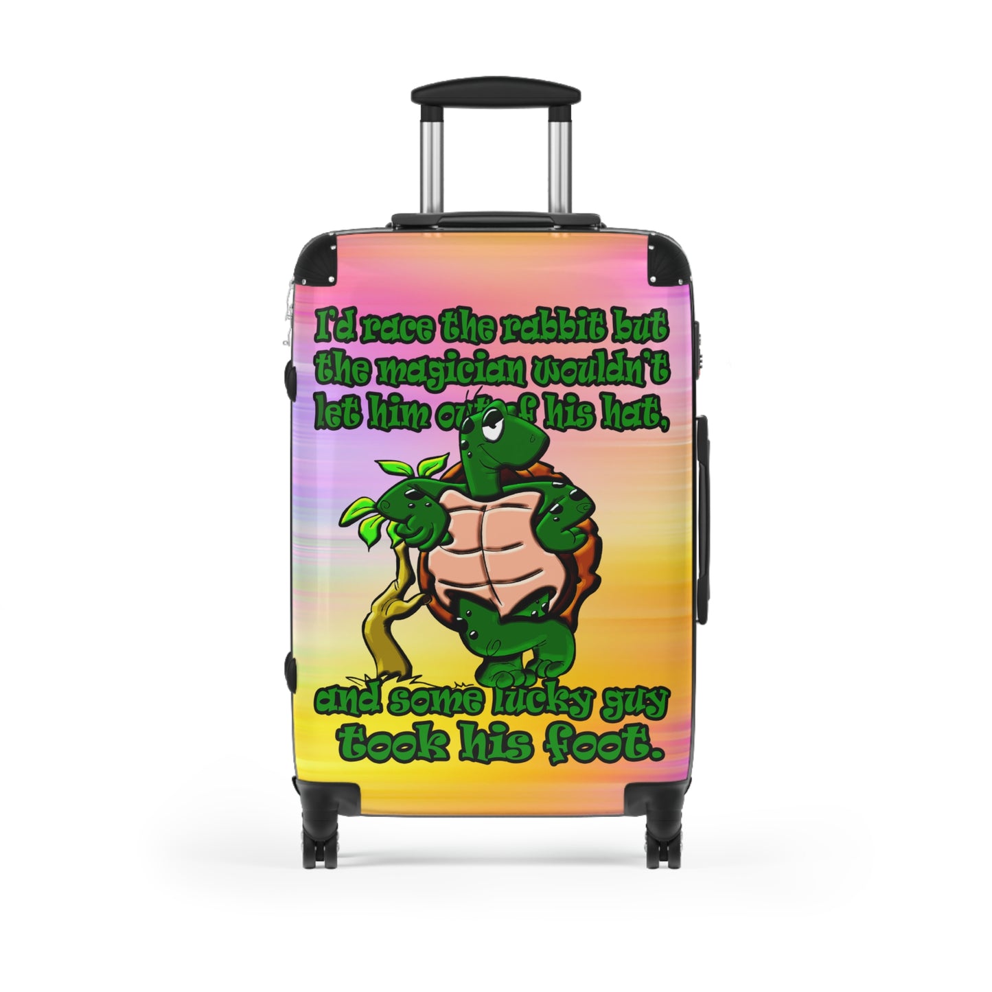 turtle race - Suitcase (color blur)