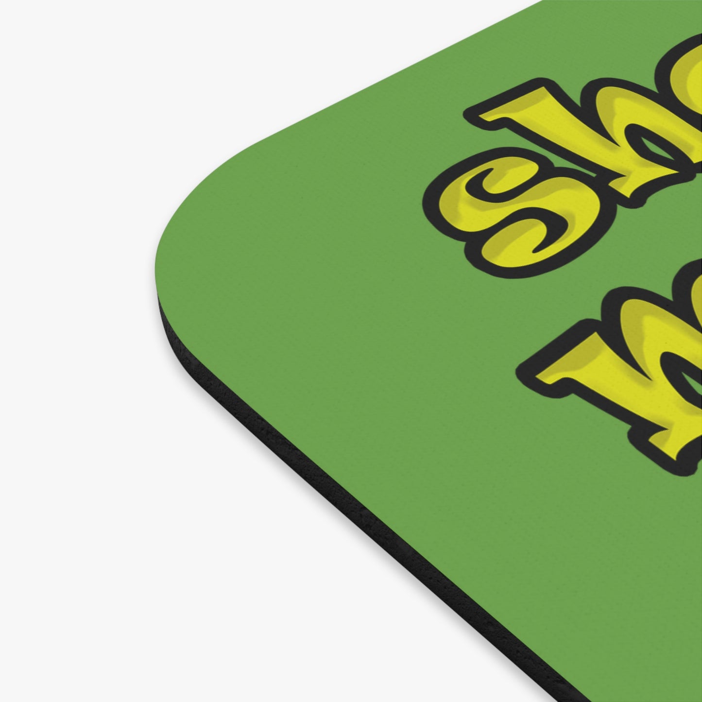 shoot the moon again - Mouse Pad (Rectangle) (green)