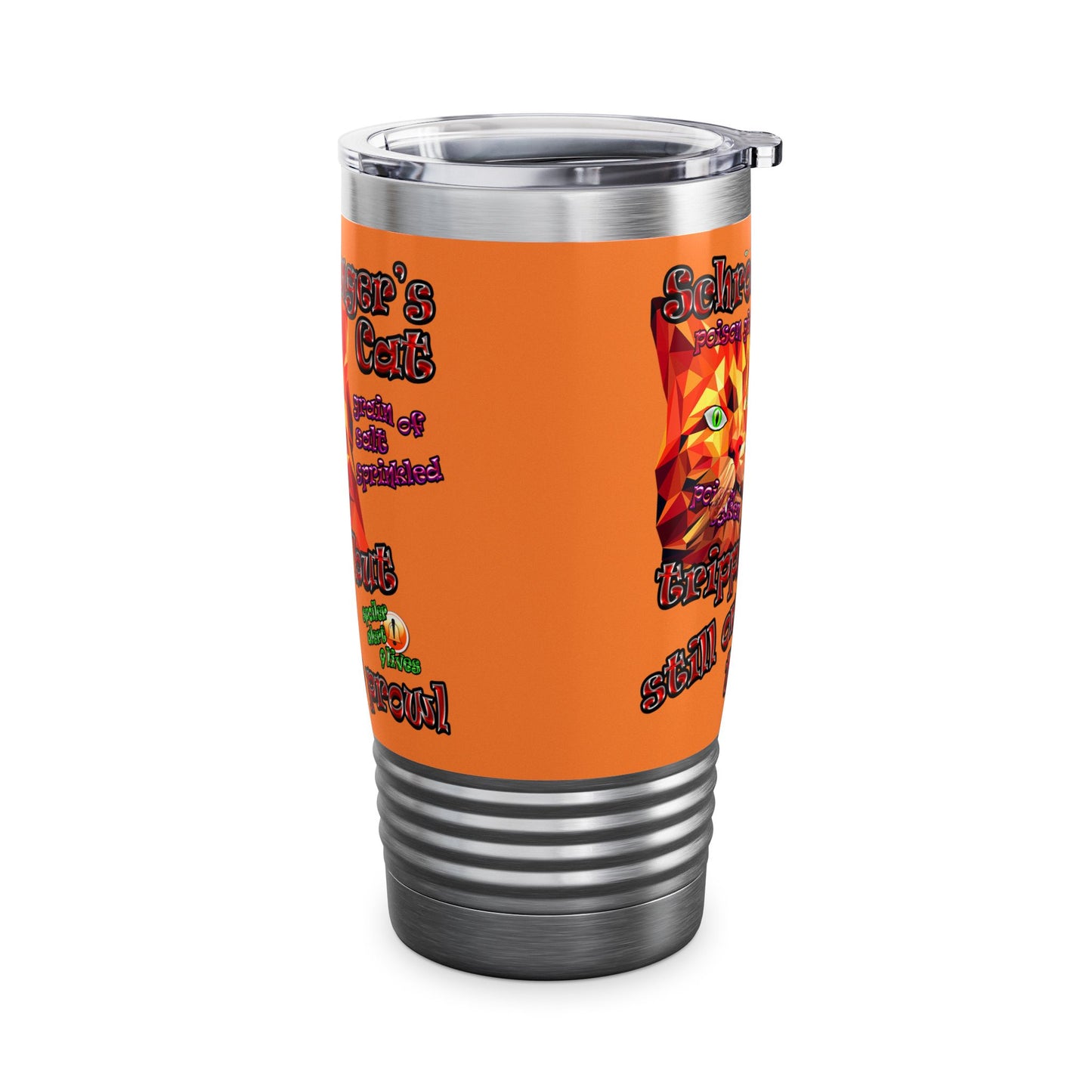 schrodinger's cat - Ringneck Tumbler, 20oz (crusta)
