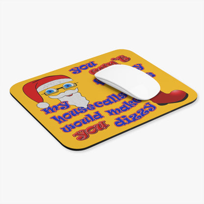 santa's shoes - Mouse Pad (Rectangle) (yellow)