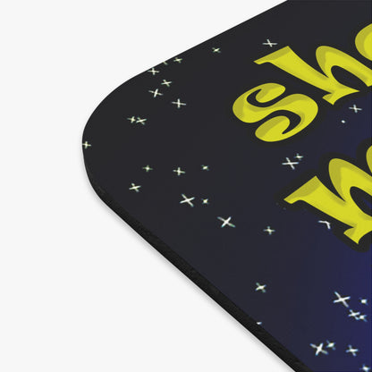 shoot the moon again - Mouse Pad (Rectangle) ('snoops' background)