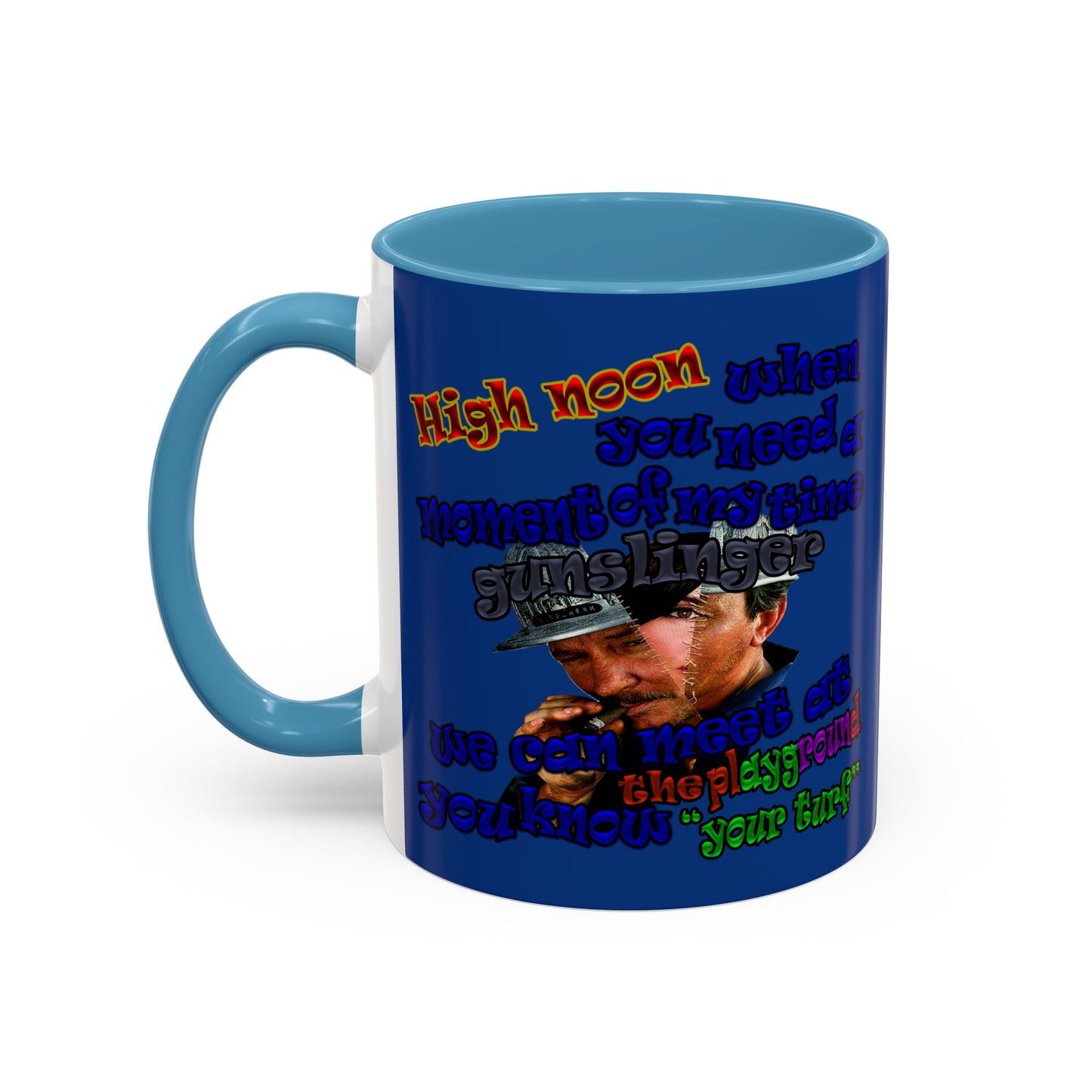 high noon - Accent Mug (dark blue)