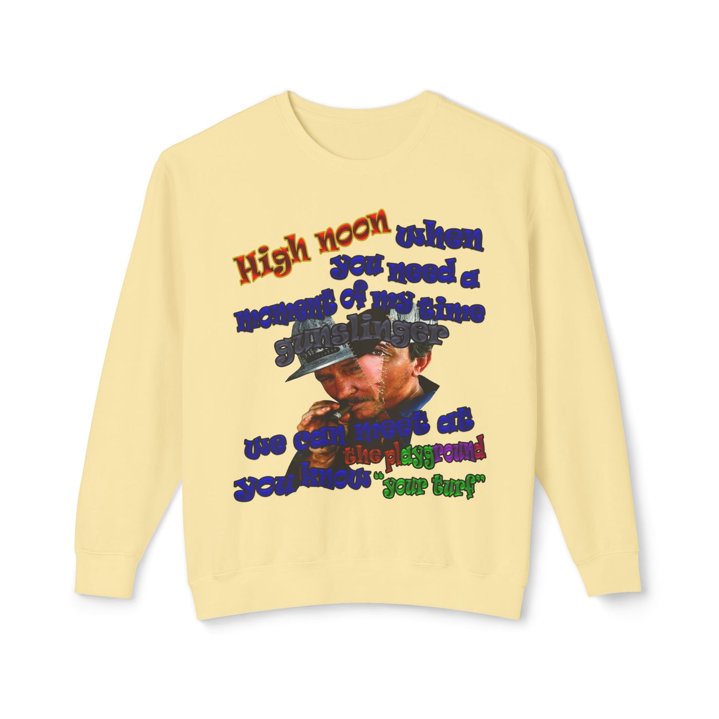 high noon - Unisex Lightweight Crewneck Sweatshirt