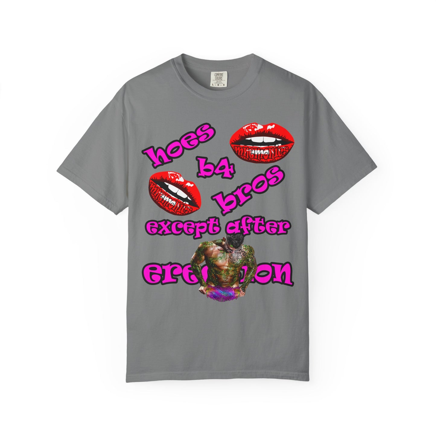 hoes b4 bros - Unisex Garment-Dyed T-shirt