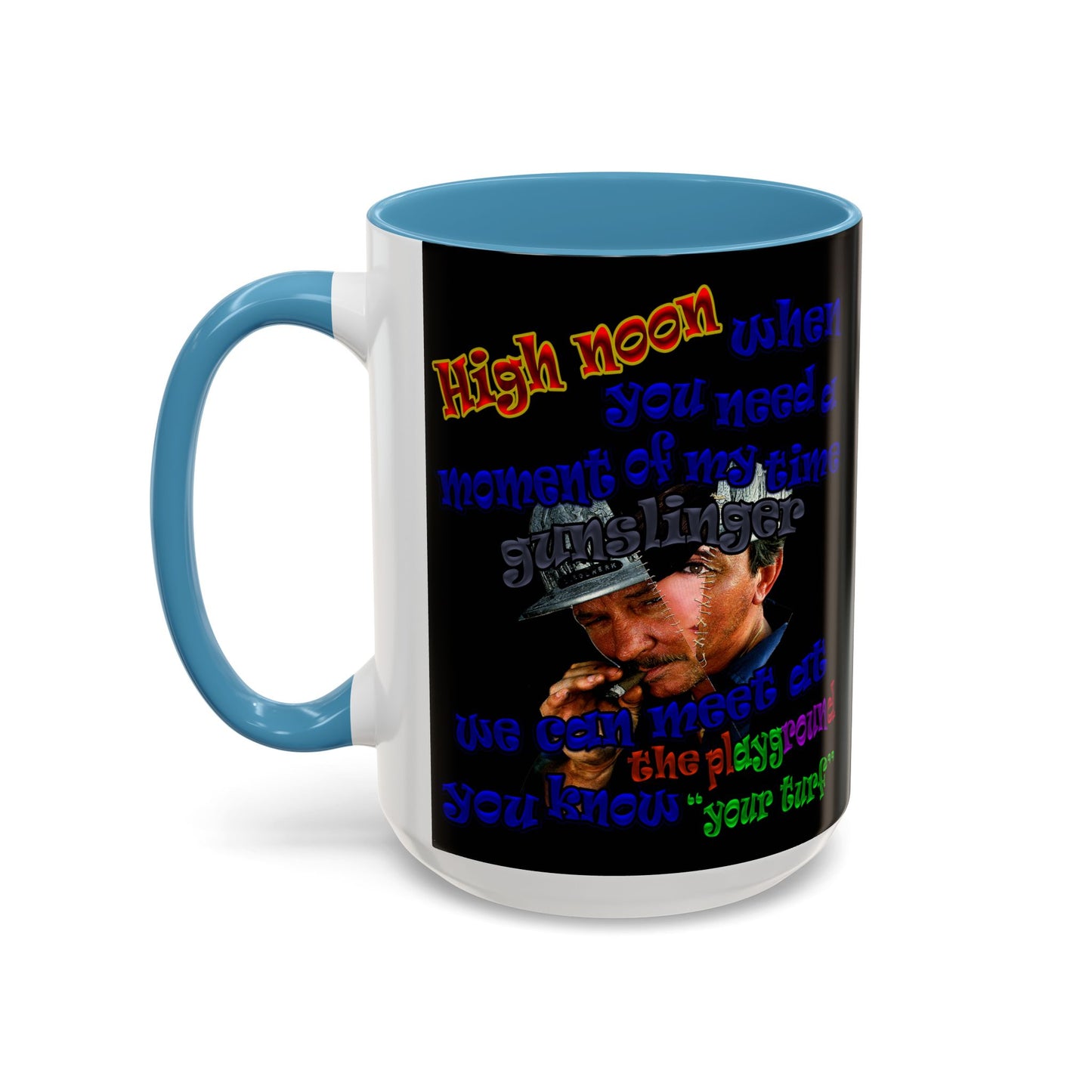 high noon - Accent Mug (black)