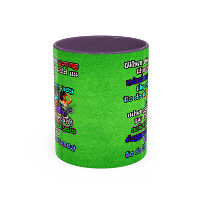 doggystyle - Accent Mug (green turf)