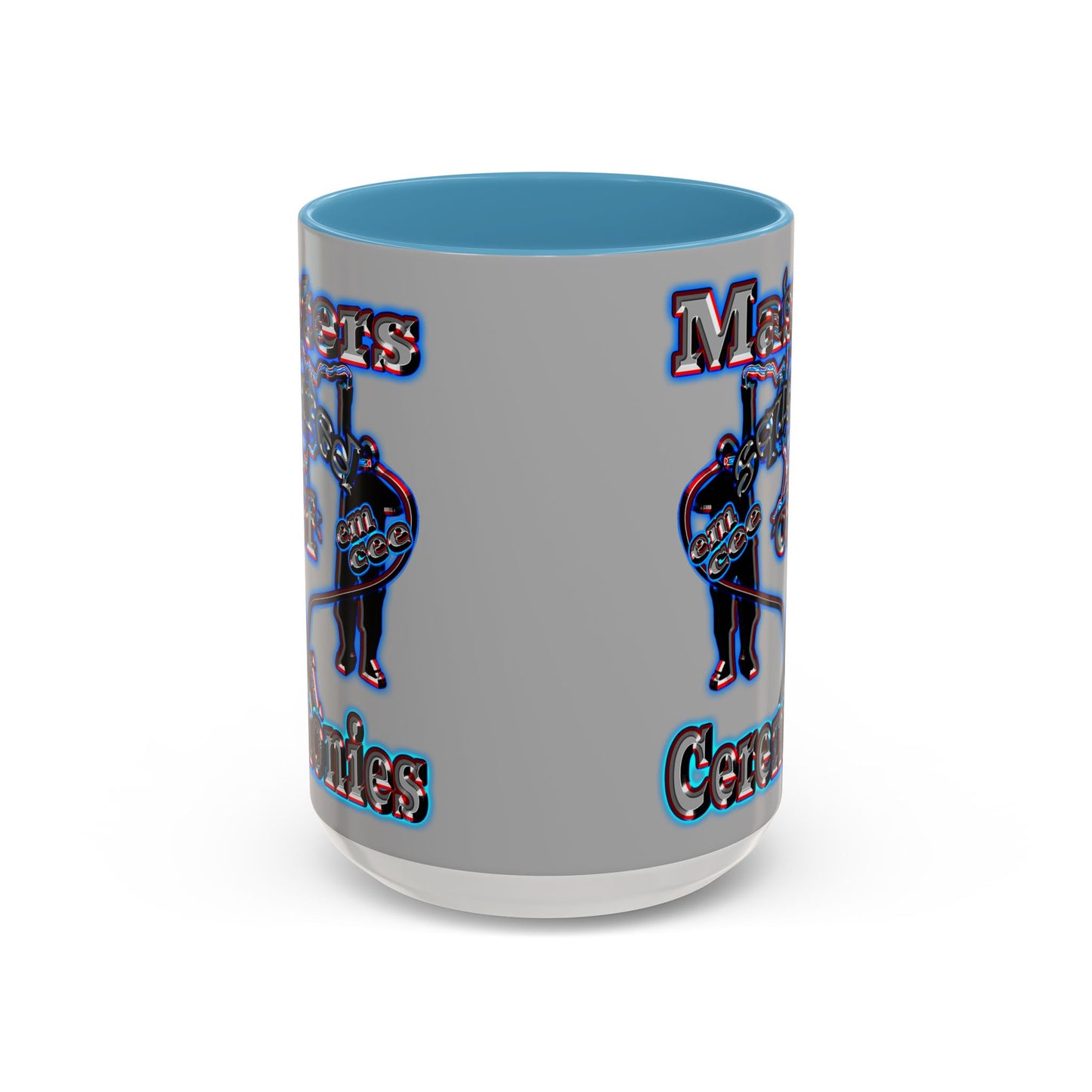 em cee squared - Accent Mug (light grey)