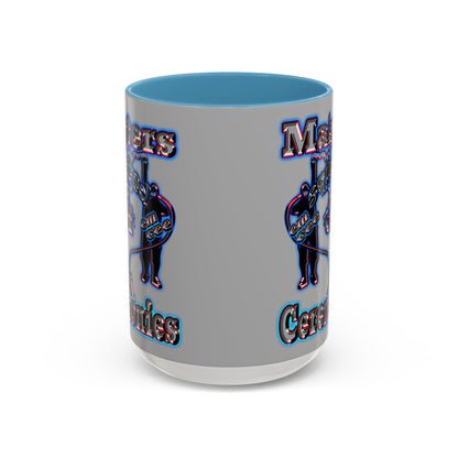 em cee squared - Accent Mug (light grey)