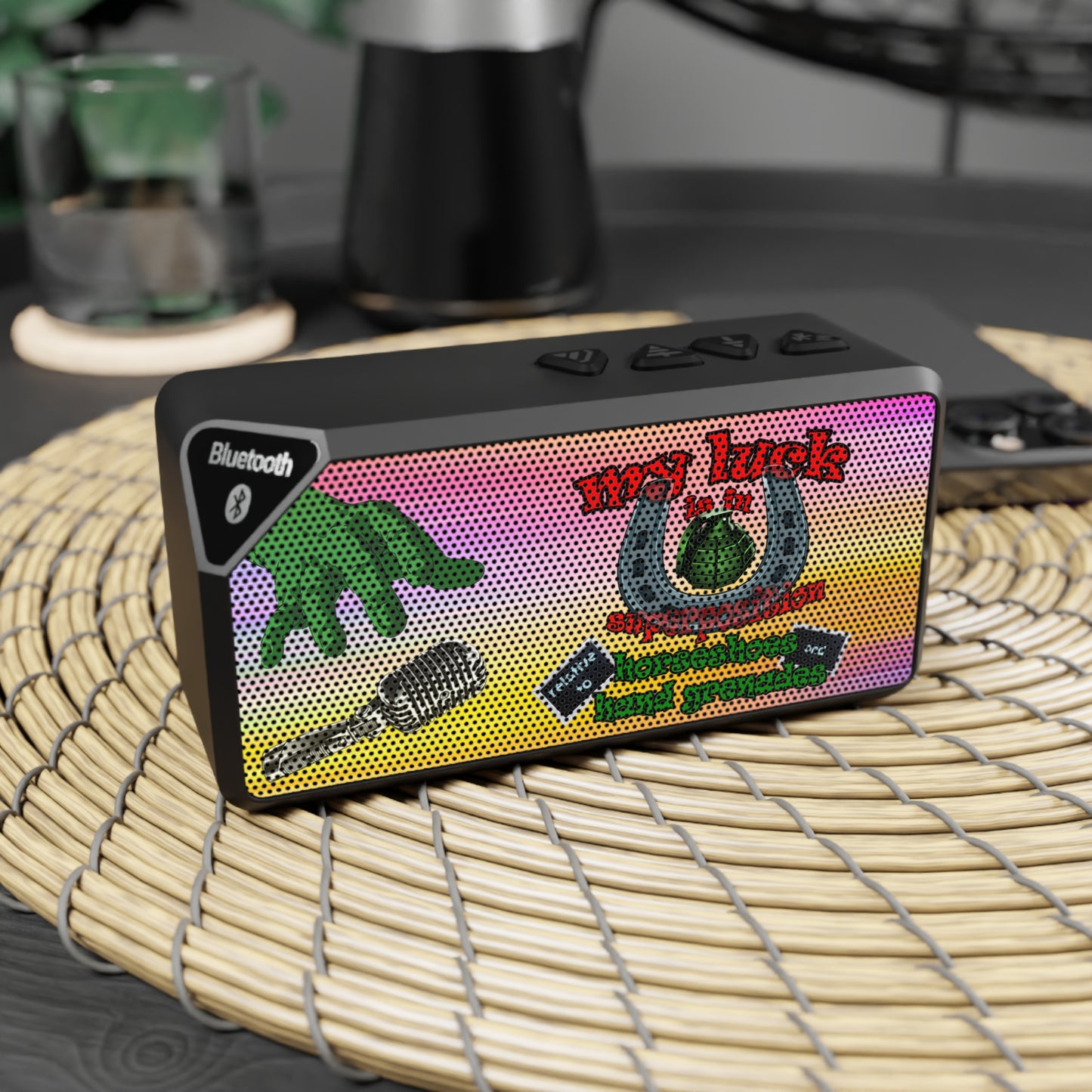 my luck - Jabba Bluetooth Speaker (color blur)