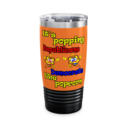 popping like popcorn - Ringneck Tumbler, 20oz (crusta)