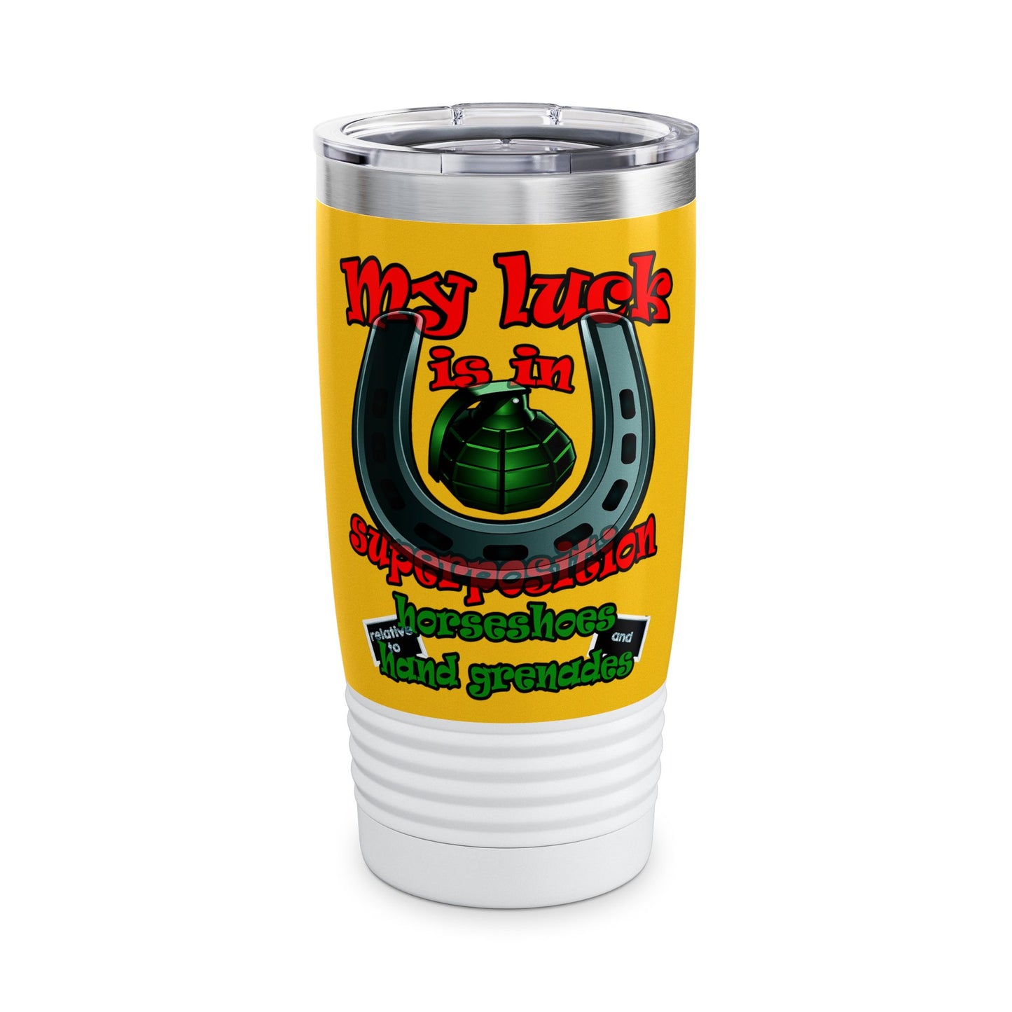 my luck - Ringneck Tumbler, 20oz (yellow)