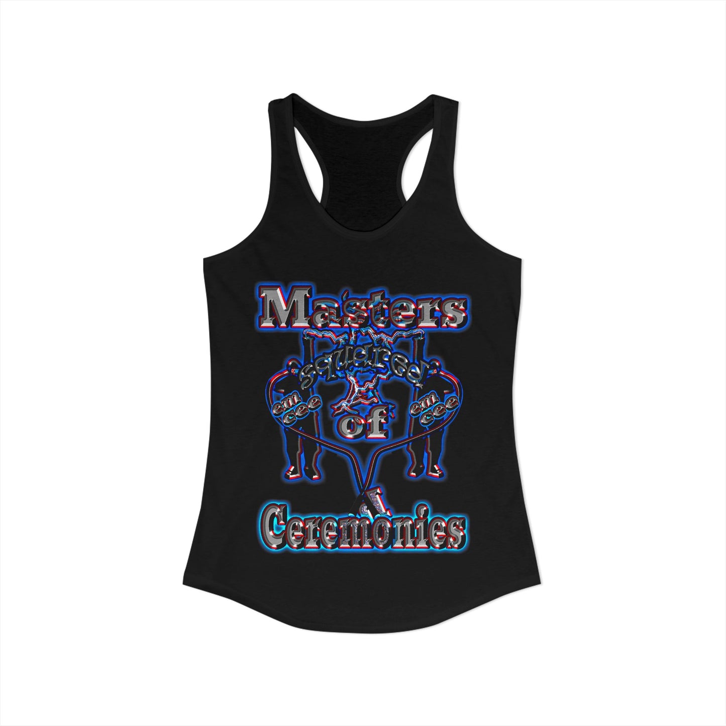 em cee squared - Women's Ideal Racerback Tank