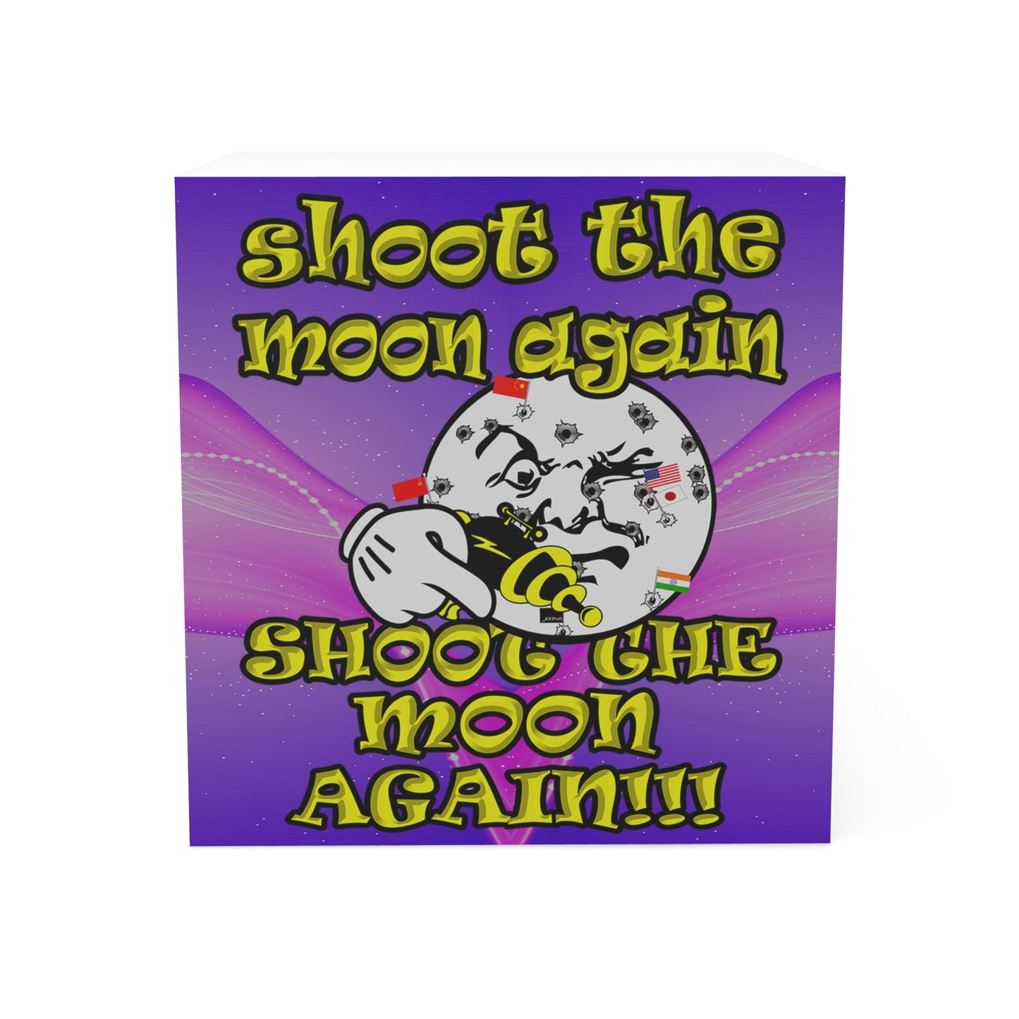 shoot the moon again - note cube (purple-pink wave)