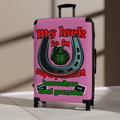 my luck - Suitcase (light pink)