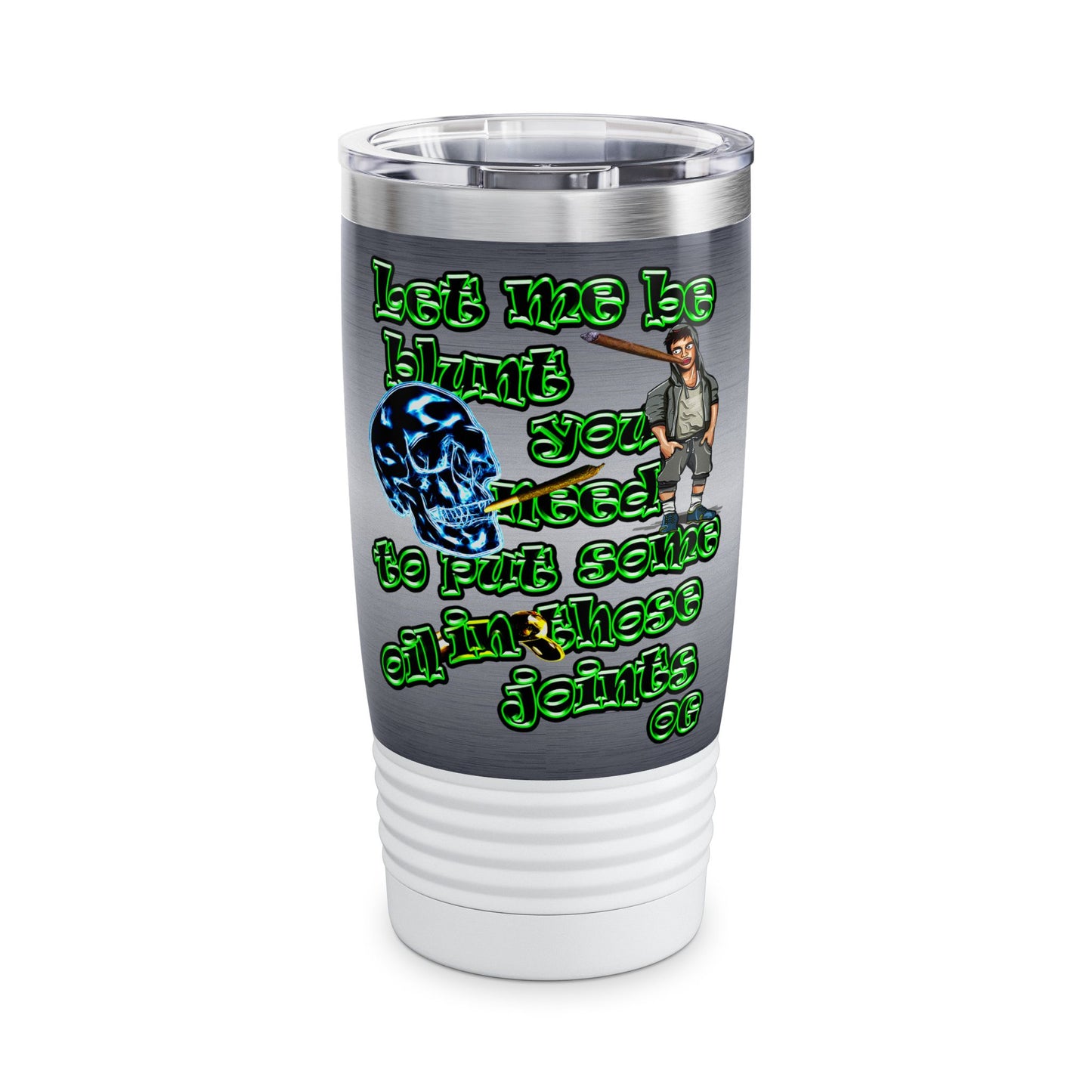 og - Ringneck Tumbler, 20oz (brushed nickel)