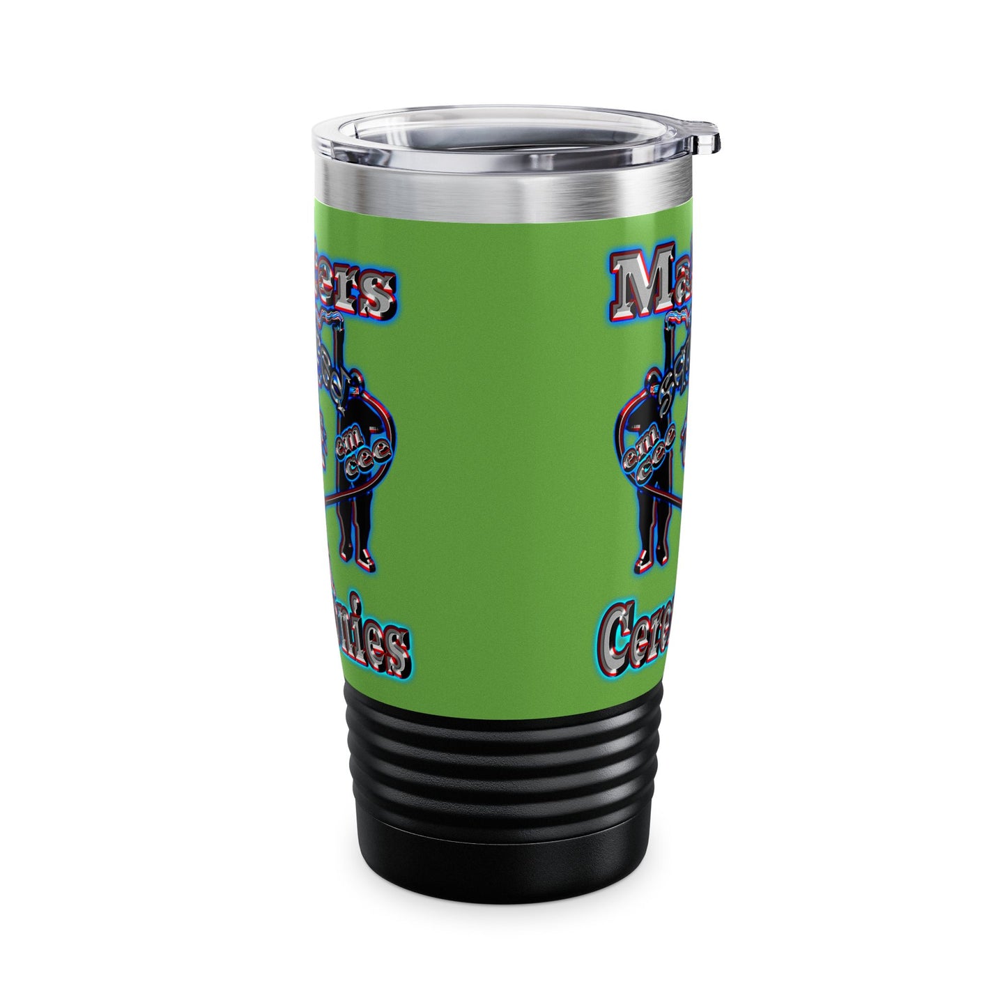 em cee squared - Ringneck Tumbler, 20oz (green)