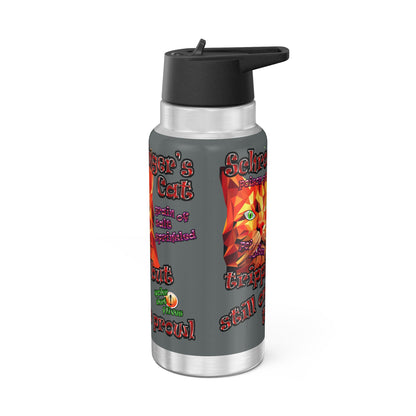 schrodinger's cat - Gator Tumbler, 32oz (dark grey)